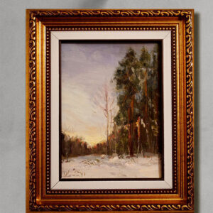 Пейзаж с соснами