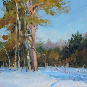 пейзаж с сосной