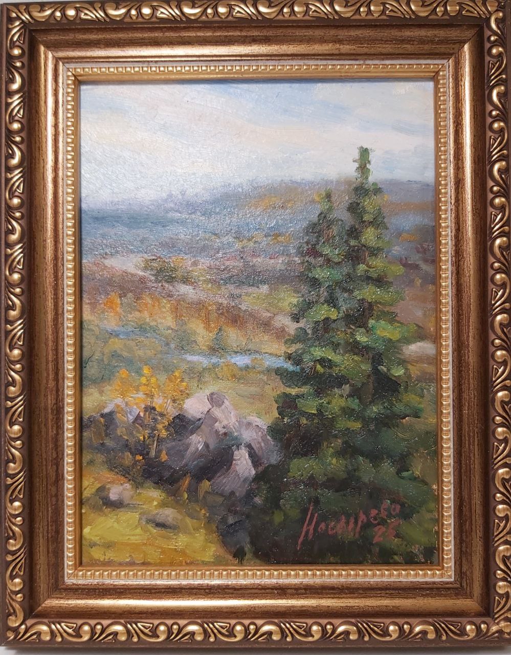 Вид с Санаторной горы Нижние Серги