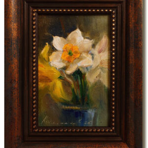Натюрморт с цветами "Нарциссы"