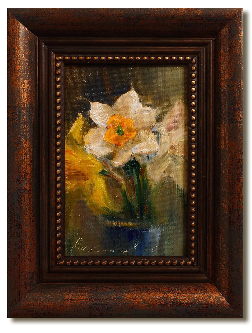 Натюрморт с цветами "Нарциссы"