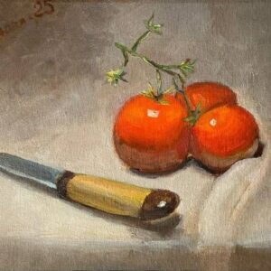 натюрморт с помидорками