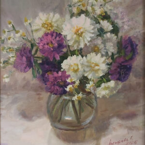 натюрморт с астрами